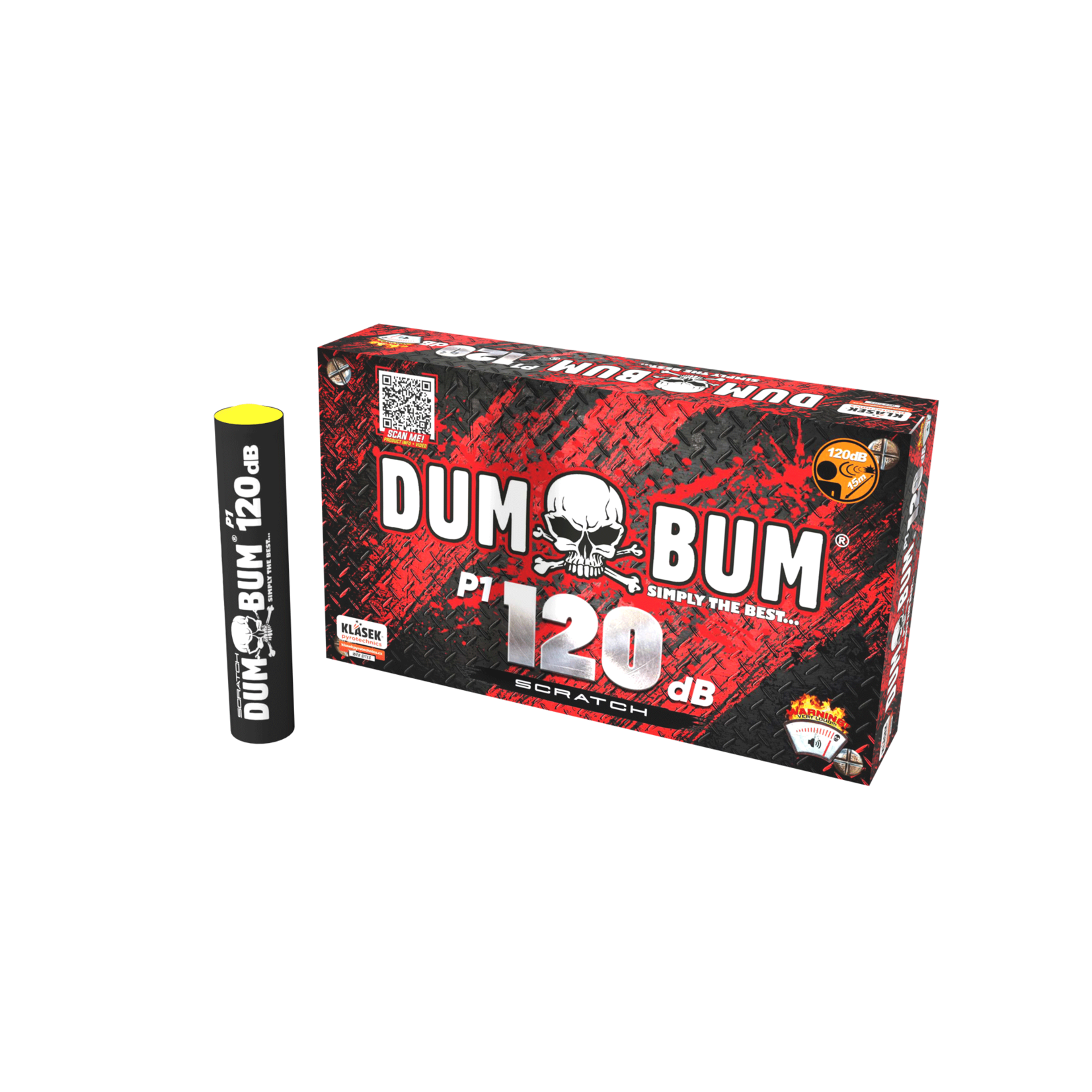 DumBum 120db P1 Scratch Head