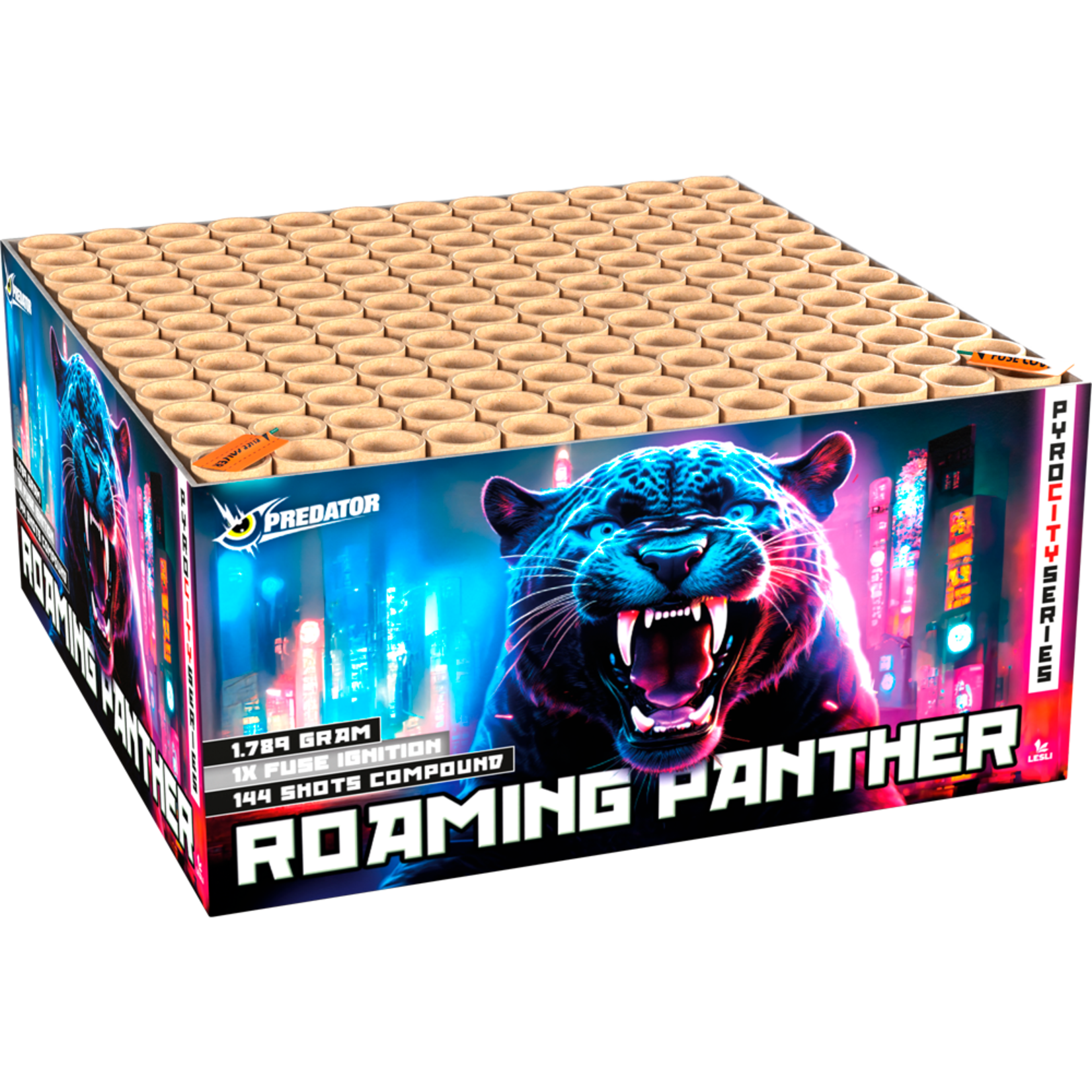 Lesli Vuurwerk Roaming Panther 144 schuss