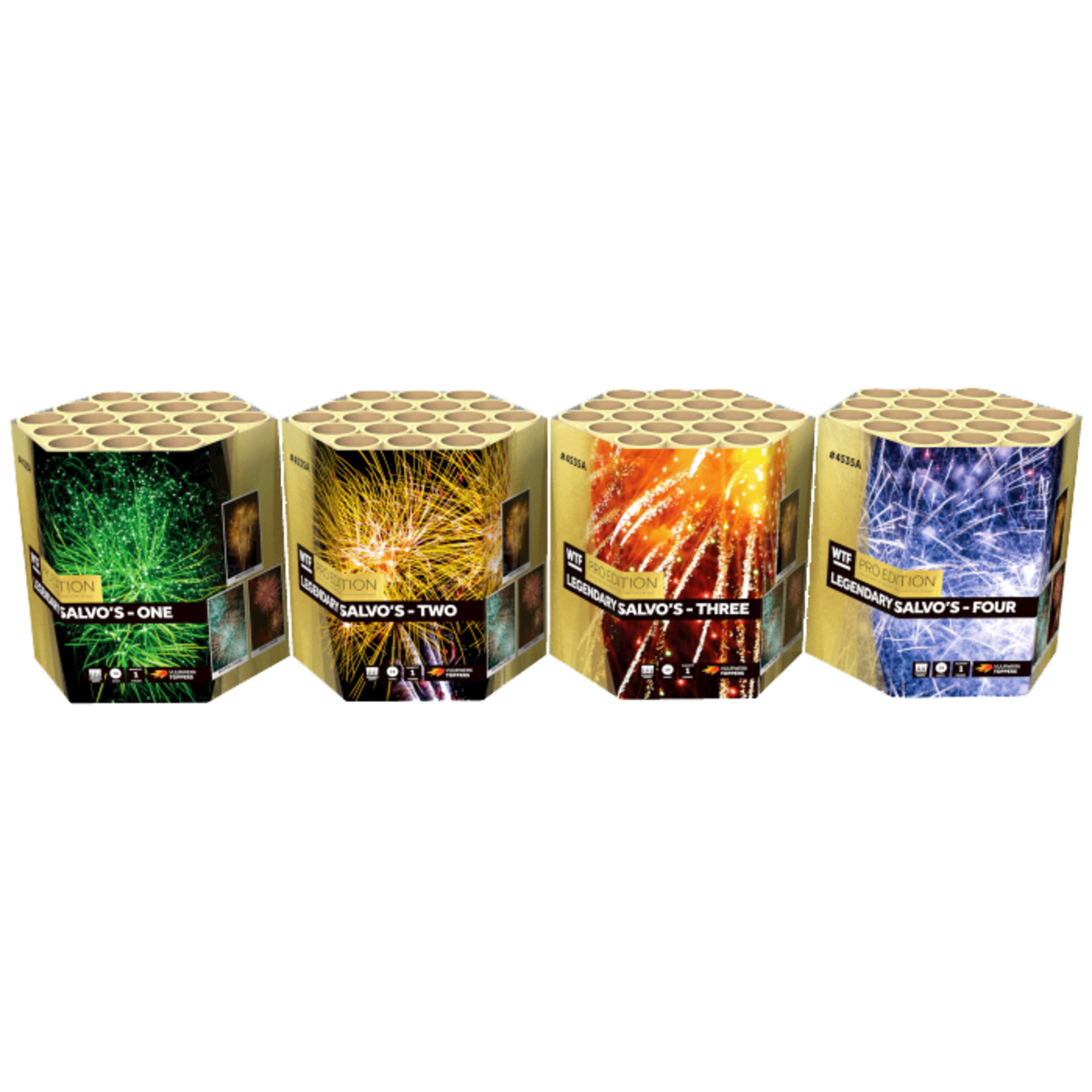 WTF Pro Edition Vuurwerk Legendary Salvo's